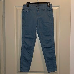 Sustainable Prana skinny pants blue/green color